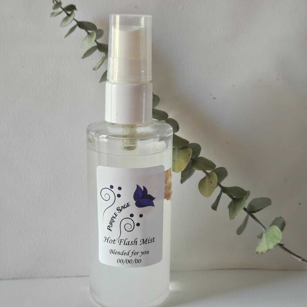 Handcrafted Aromatherapy Hot Flash Mist